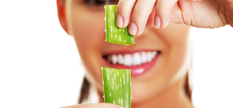 L'azione lenitiva dell'aloe vera per le gengive