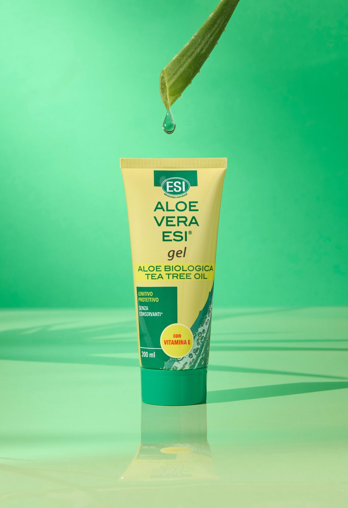 Aloe Vera Gel con Vitamina E + Tea Tree Oil 200 ml