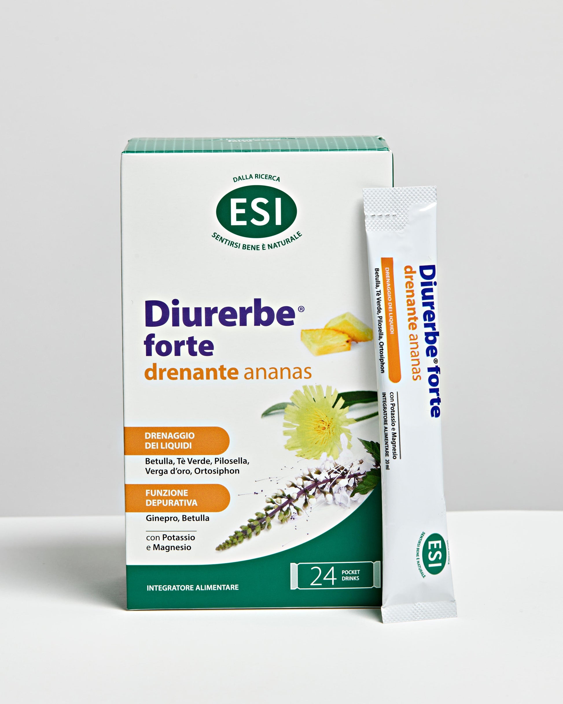 Diurerbe Forte pocket drink Ananas - 