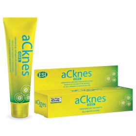 Acknes Gel: Gel viso trasparente a base di Tea Tree Oil formulato per pelli impure e con tendenza acneica