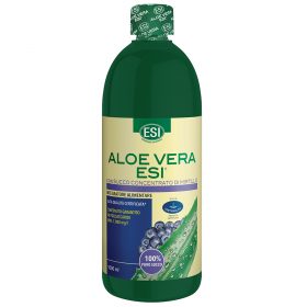 Zumo de aloe vera con arándano