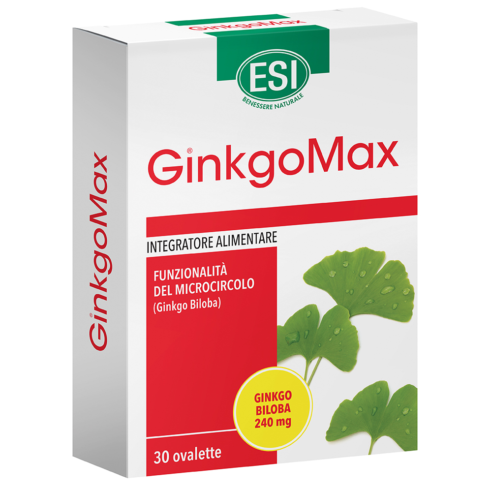 Integratore naturale per memoria e funzioni cognitive a base di Ginkgo Biloba