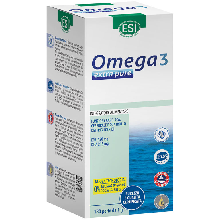 Integratore per funzione cardiaca Omega 3 e Vitamina E ESI srl