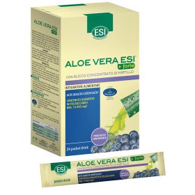 Aloe Vera Succo + Forte con Mirtillo