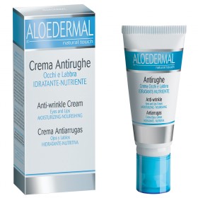 Aloedermal Crema antirughe occhi e labbra all'aloe vera