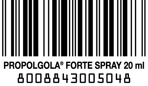 codice a barre propolgola forte in spray