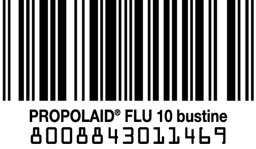codice a barra Propolaid Flu con propoli