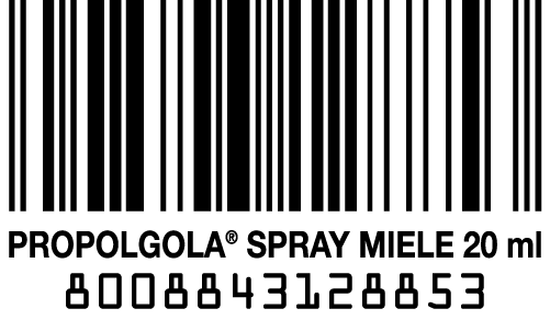 codice a barra Propolaid Gola Spray miele Manuka