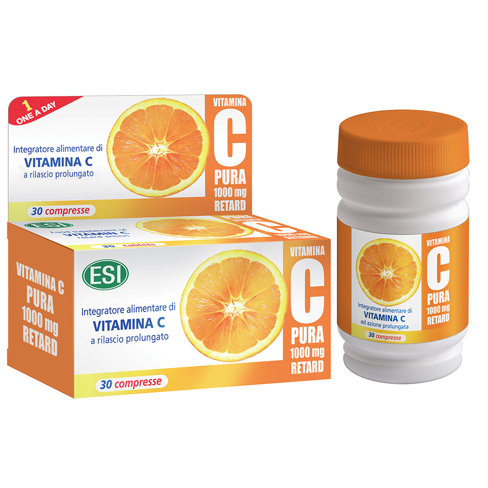 Vitamina C Pura ESI a rilascio prolungato