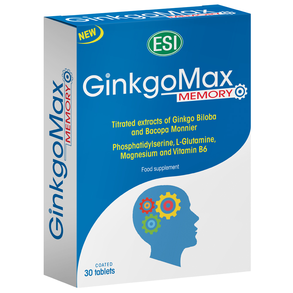 GinkgoMax: integratore naturale per migliorare la memoria e le funzioni cognitive