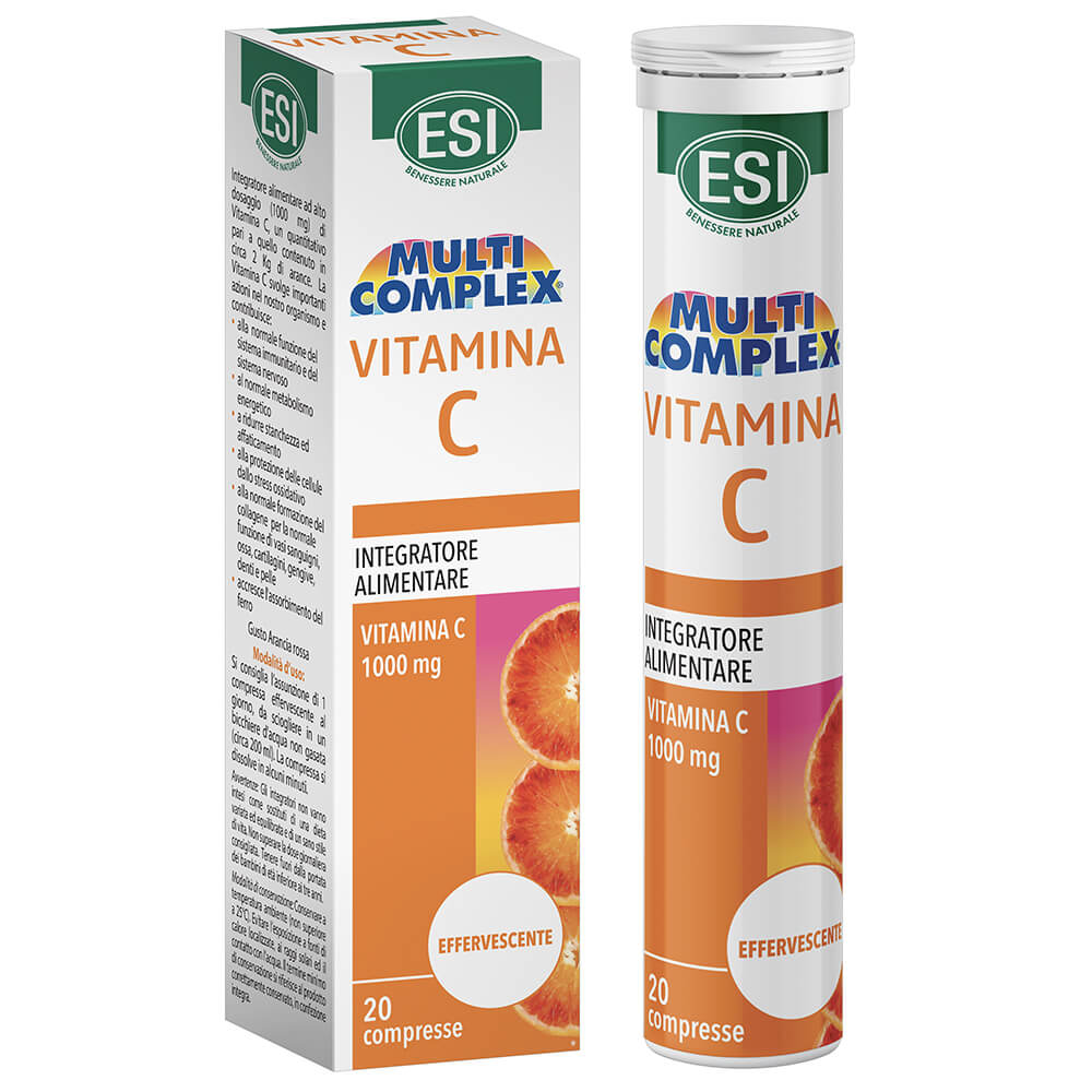 Vitamina C effervescente