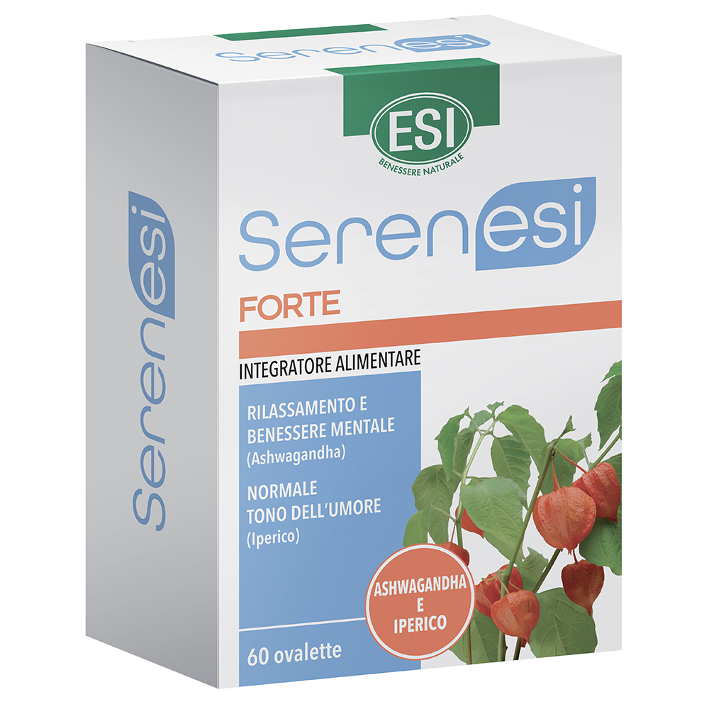 Serenesi Forte - Integratore naturale tonico-adattogeno antistress