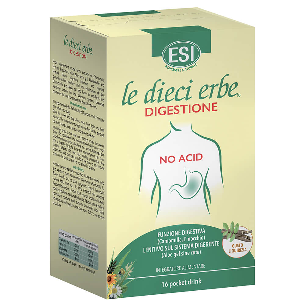 Le Dieci erbe Digestione pocket drink