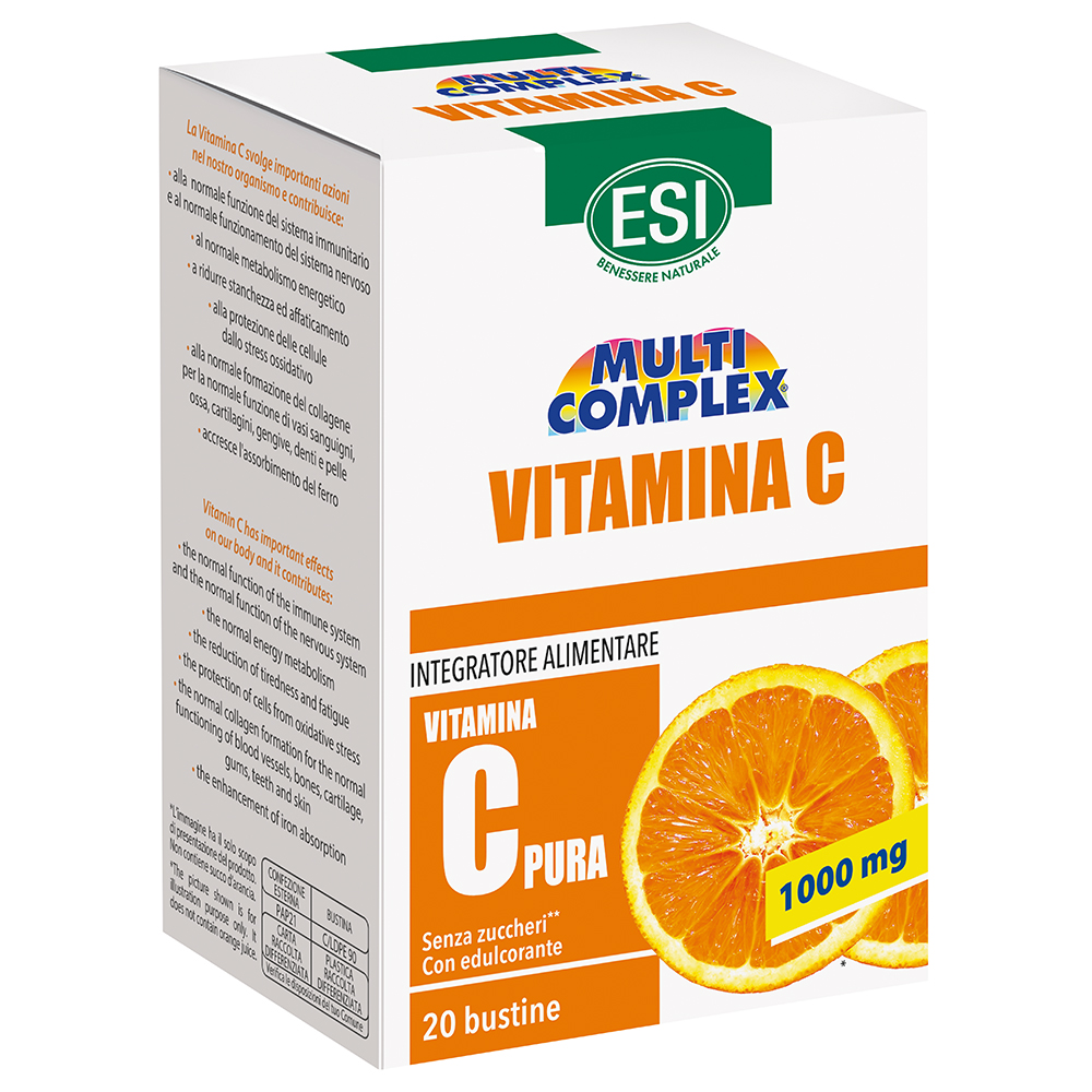 Vitamina C pura 1000 mg bustine