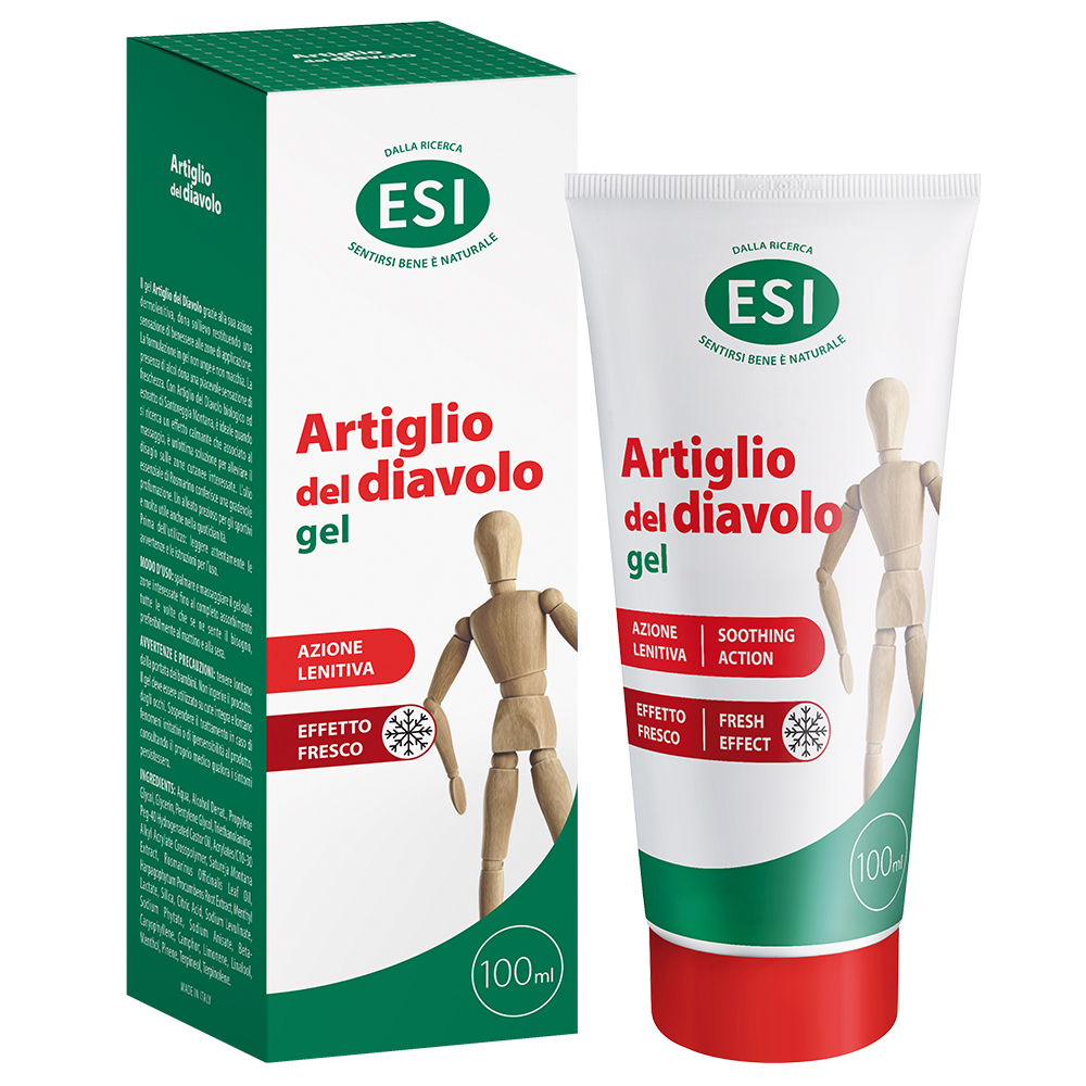 Artiglio del Diavolo Gel azione lenitiva per muscoli e articolazioni