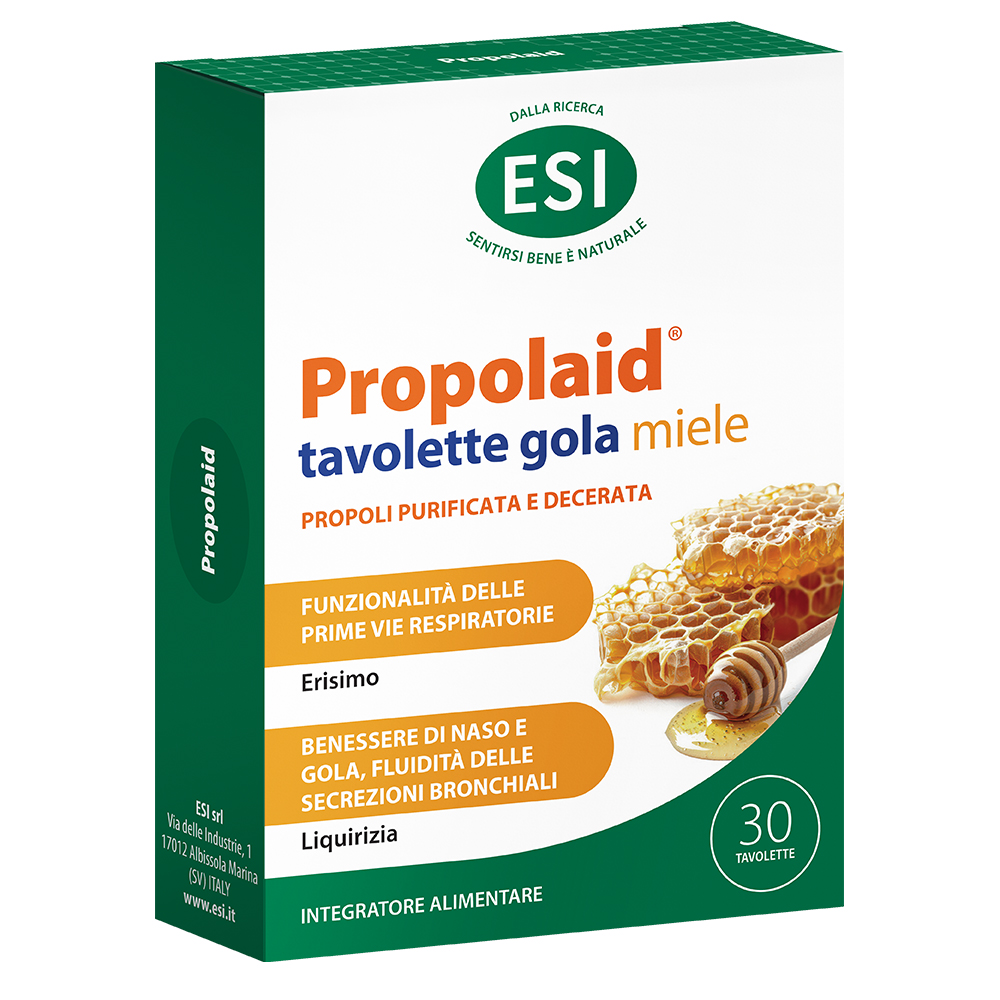 Propolaid tavolette gola Miele